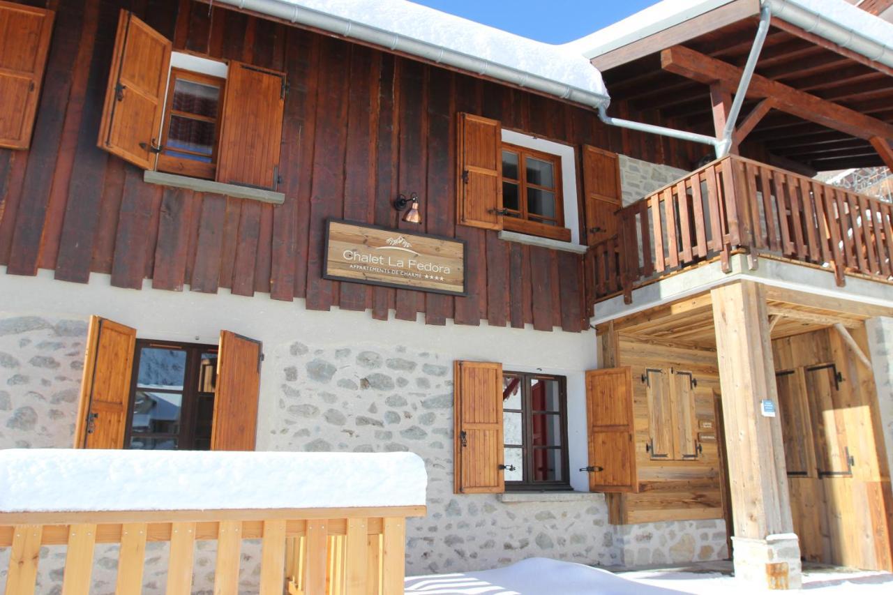 Chalet La Fedora - Appartements De Charme Vaujany Exteriör bild