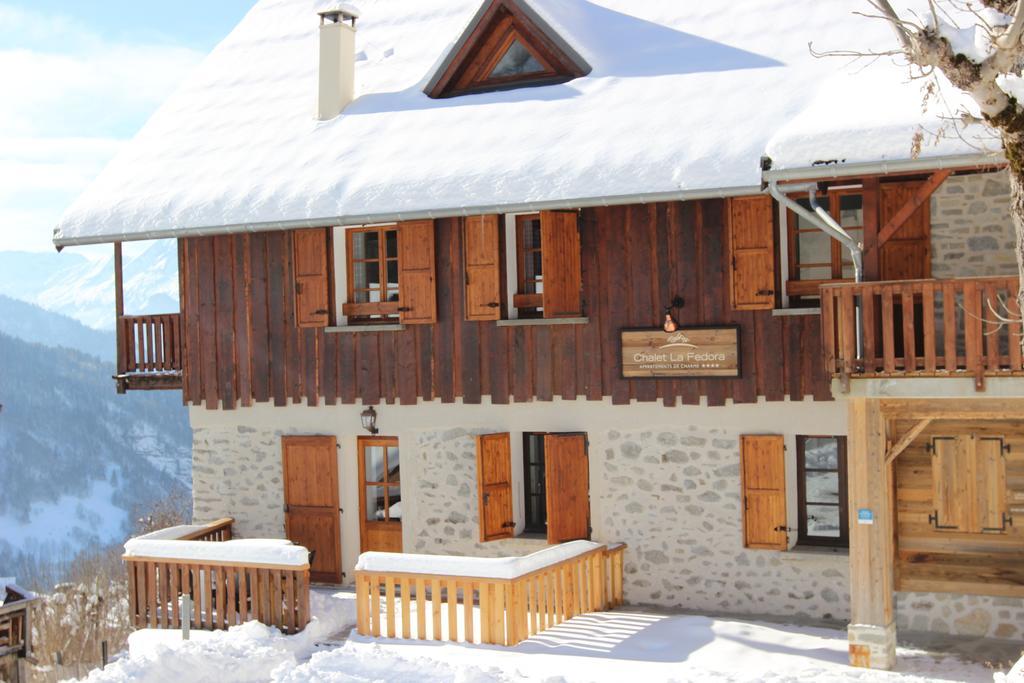 Chalet La Fedora - Appartements De Charme Vaujany Exteriör bild